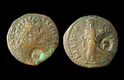 Bithynia, Nicaea, Sept. Severus, Hygieia reverse Bithynia, Nicaea, Sept. Severus, Hygieia reverse